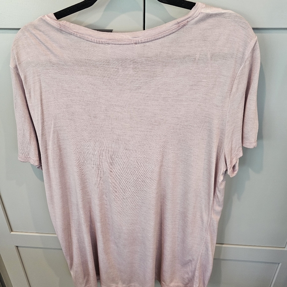 For the Republic, Embellished T-Shirt, size Large, 100% Rayon, soft, new, no tag - Picture 3 of 5